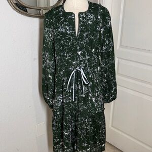 Rungolee green midi dress large